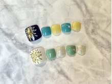 カイラ バイ ブリオン(KAILA by Bullion)/キラキラ☆花火ネイル