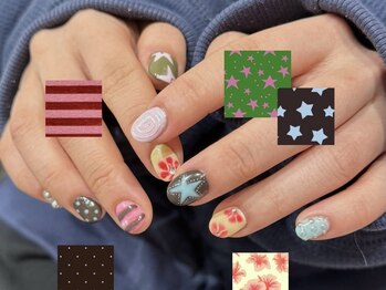 ニコルネイル(nicole nail)/カラフルネイル