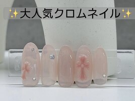 【大人気クロムネイル】