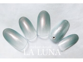 ラルナ ネイルアンドアイラッシュサロン(LA LUNA nail & eyelash salon)/26年8月9月◇定額ナチュラル◇
