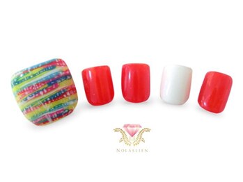 ノーラスリエン(Nolaslien)/フットネイルデザイン トレンド