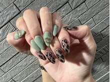 エナネイル(ENA nail)/レオパードネイル