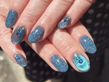 ネイルスタジオ ベレッツァ(BELLEZZA)/マグネット×フラッシュ