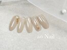 オフィスネイル　シンプルネイル
