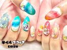 夏ネイル/海ネイル