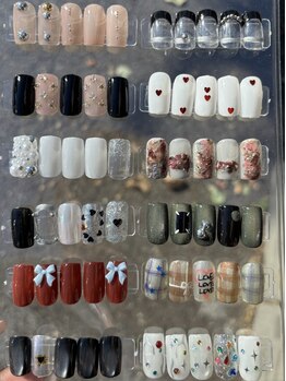 ウル ネイル(ulu nail.)の写真/【デザインに迷っても見つかる！】定額ネイルでお得に可愛さUP！季節に合わせた定額デザインは毎月更新★
