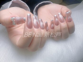 ビーネイル 新松戸(BE NAIL)/綺麗マグネットフレンチネイル