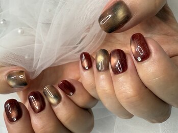 ネイルサロンアンドスクール ニコ(NICO)/マグレオパード