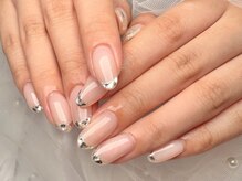 プティ アイビューティ 北浜店(peTiT eyebeauty)/バーチャルガラスフレンチ