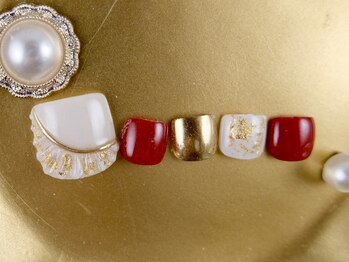 ショコ アンド ラム(Syoko&Lum)/☆お正月ネイル☆