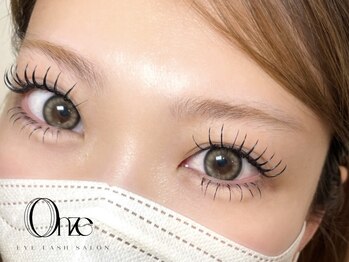 オンズ(Onze)の写真/【中顔面短縮/小顔効果】下まつげで余白を埋めて、一気に垢抜け！マスカラ要らずの束感eye♪