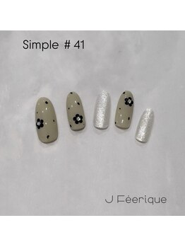 ジェイフェリーク(J Feerique)/シンプルデザイン #41