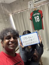 美容ストレッチ王子/20代女性のお客様♪