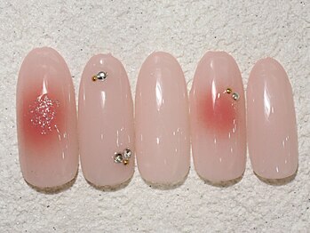 リノ ネイル(Rino nail)/3月の新作春チーク803o1