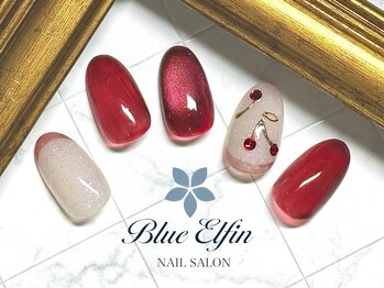 ブルーエルフィン(Blue Elfin)/さくらんぼネイル
