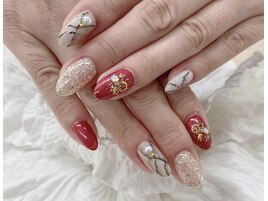 (中原)大理石ネイル☆