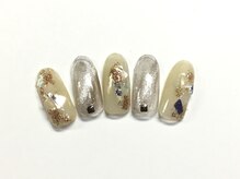 ネイルアンドまつげ リュフェール 五反田(Nail Lufaire)/シェルマグネットネイル