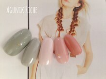 アグニークリッシェ(Agunik Riche)/【シンプルネイル】