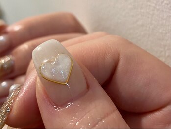 シェリーラメール 池袋店(cherie la mer)/ハートネイル