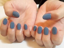 くすみブルーたまらん☆