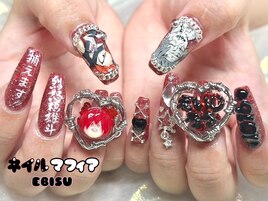ゴテゴテネイル/痛ネイル