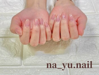 ナユネイル(na_yu.nail)/自爪風クリアネイル 181