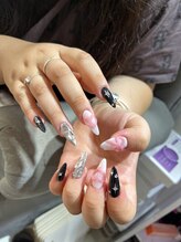 ヘブン ネイル 鶯谷(HEAVEN Nail)/3Dフラワーネイルアート