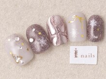 アイネイルズ 三宮店(I nails)/ミニツリーフラッシュネイル