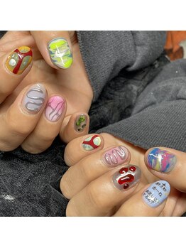 てめえの爪可愛くしてえ/