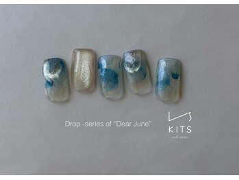 キッツネイル 警固薬院(KITS)/【6月　ニュアンス定額】