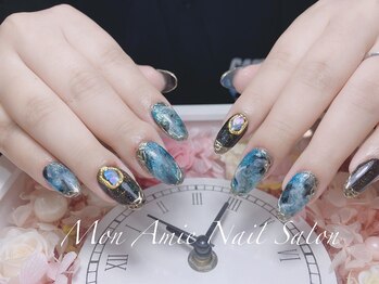 モン アミ(MON AMIE)/スカルプ長さ出し