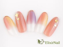 エリクサーネイル 心斎橋(Elixir Nail)/定額bカジュアル/クーポン使用
