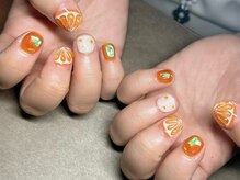 ラドール(La Dhole)/オレンジネイル