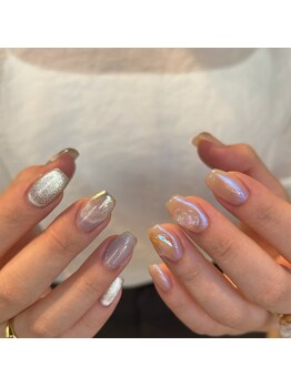 カイノ 南青山店(KAINO)/オーロラネイル