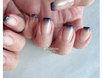 キースネイルアトリエ(keeth nail atelier)/グラデーション