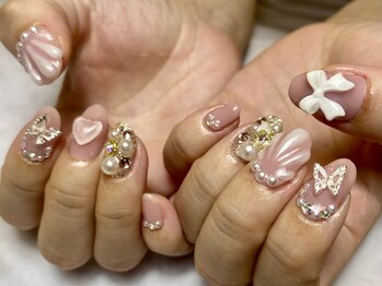 ジェムネイル(Jem Nail)/ピンクシェルネイル