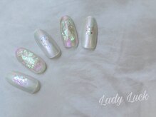 レディラック バイ キャンアイドレッシー(Lady Luck by Can I Dressy)/キラキラうるうる氷ネイル