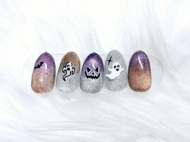 ハロウィンネイル