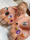 ハロウィンネイル