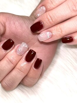 ビーネイル(be Nail)/ボルドーネイル☆