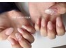 【HAND】カラーグラデーションネイル　¥6500