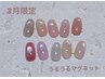 新生活応援♪3月限定◎10色のカラー選択【うるうるマグネットネイル】6,500円