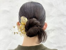 ヴァニ 大垣(Vani)/ヘアセット　タイトシニヨン