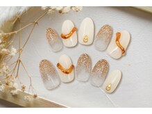 ファストネイル フレンテ笹塚店(FAST NAIL)/べっ甲ネイル 8,580円 【11756】