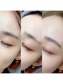 フォルス 梅田(fors)&nbsp;ハリウッドブロウリフトで眉の生え方改善。
