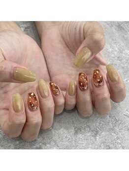 コロレ(colore')/イエローベージュ×べっ甲