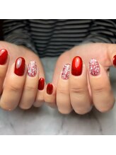 リアン(lien)/ベルベット赤マグネット