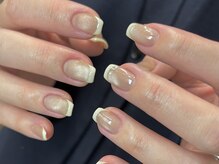 フォルクネイル(:volk nail)/マグネットベースでフレンチ