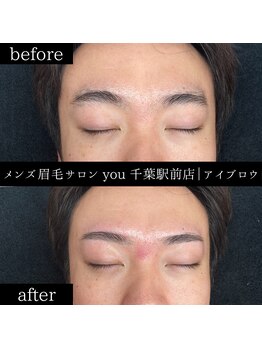 ユー 千葉駅前店(you)/メンズ眉毛/メンズ眉/千葉駅