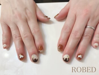 ローブド(ROBED)/持ち込みアートネイル